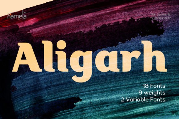 Aligarh: A Bold Typographic Statement