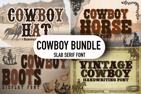 Cowboy Bundle: Strategic Typography for Authentic Western Branding and Design