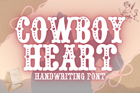 Cowboy Heart: A Handwritten Font with a Wild, Warm Appeal