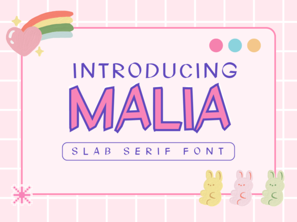 Malia Font: A Versatile Slab Serif for Creative and Practical Design