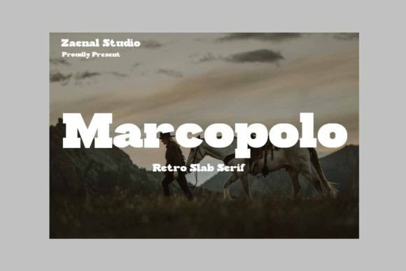 Marco Polo: A Bold and Assertive Slab Serif Font for Impactful Design