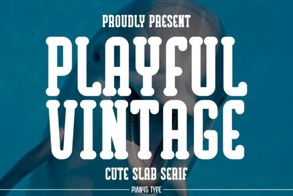 Playful Vintage: A Whimsical Font for Creative Projects