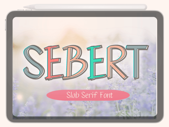 Sebert: A Bold and Angular Font for Distinctive Design