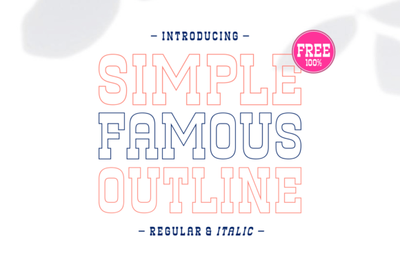 Simple Famous Outline: A Timeless Design Tool for Modern Creativity