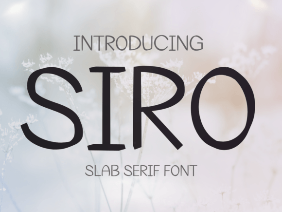 Siro Font: A Unique Typographic Choice for Creative Projects
