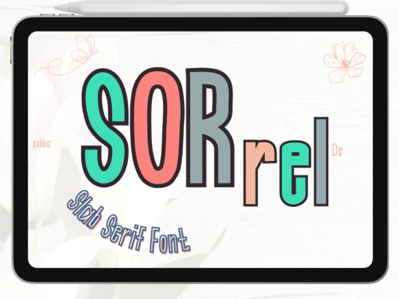 Sorrel: A Bold Font for Distinctive Design